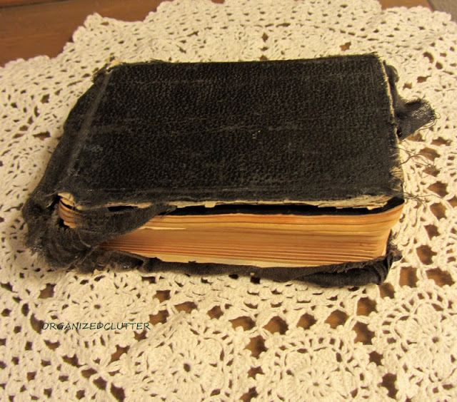 A Well Used Bible Organized Clutter