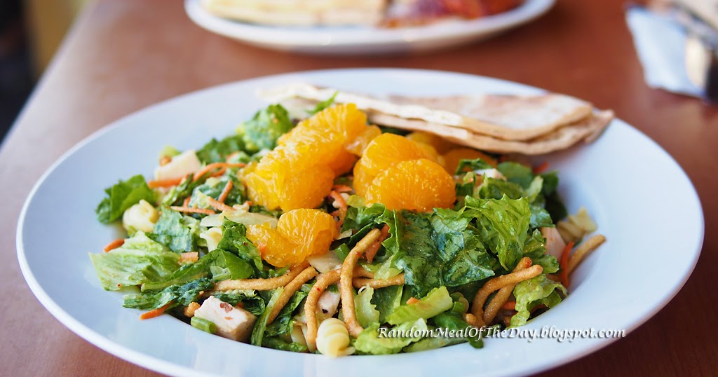 Random Meal Of The Day The Chinese Chicken Salad At California Chicken Cafe