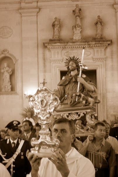 Processione di San Rocco anni 60-Giurdignano