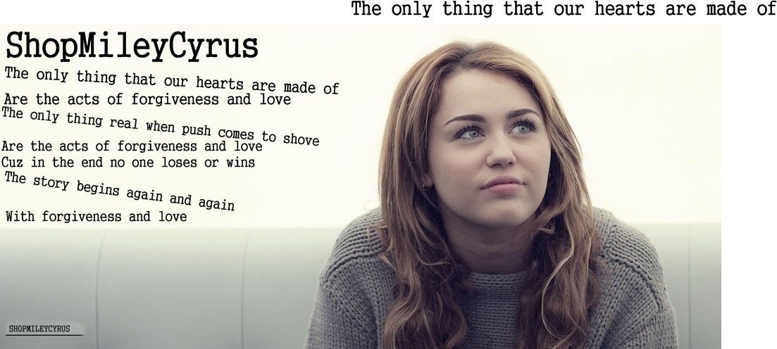 ShopMileyCyrus: Produtos exclusivos da Miley Cyrus