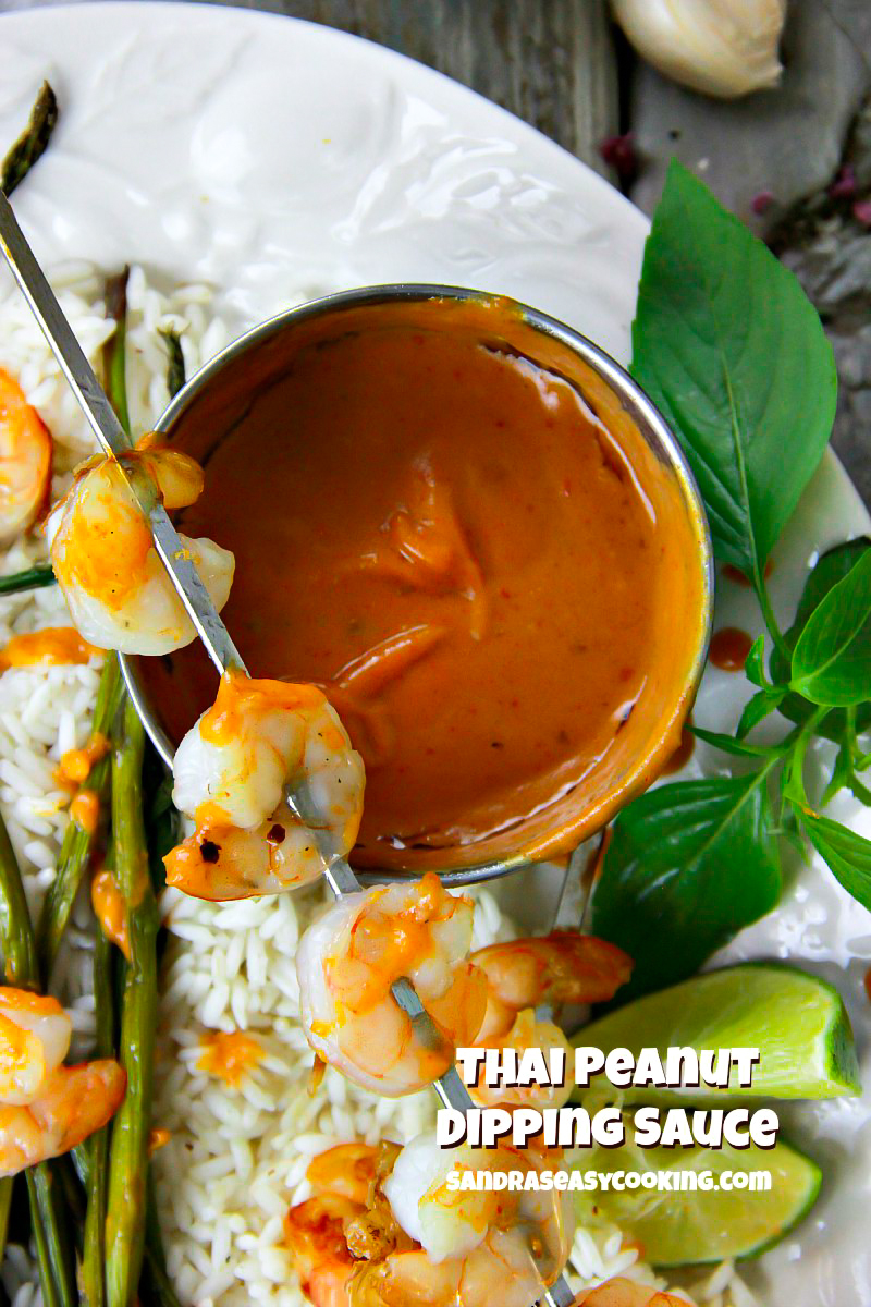 Thai Peanut Dipping Sauce - Sandra's Easy Cooking