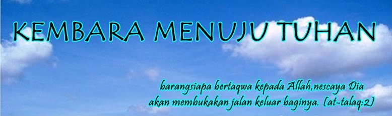 kembara menuju Tuhan