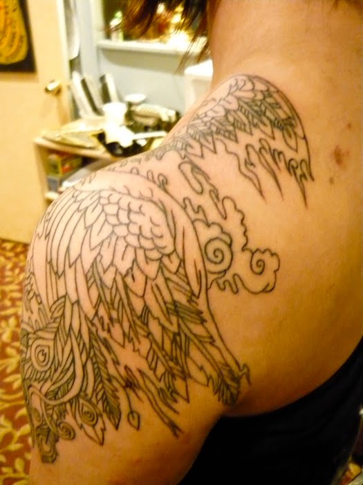 phoenix shoulder tattoo mexican tattoo font bible quote tattoos