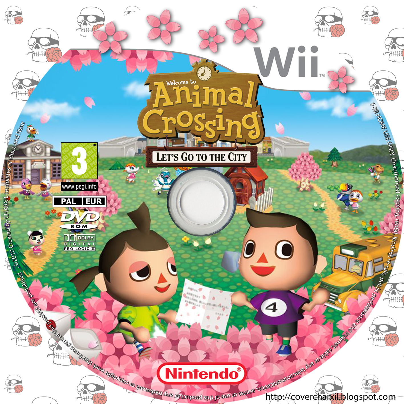 Covercharxil Caratulas, galletas de WIIU , wii y pc. cover disc