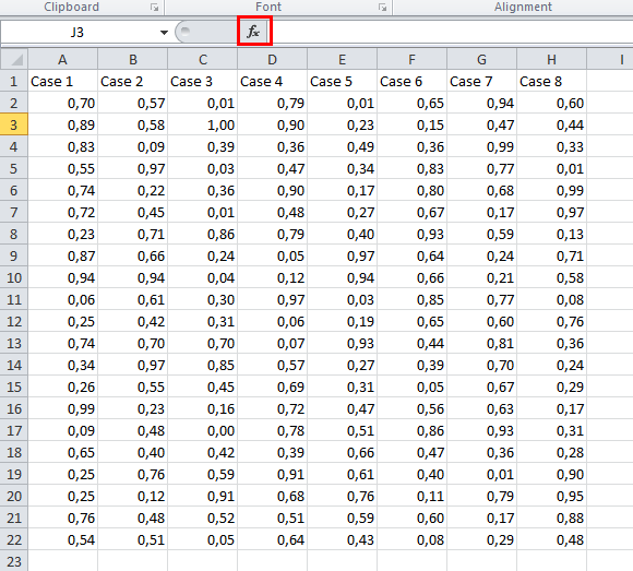 count function in excel