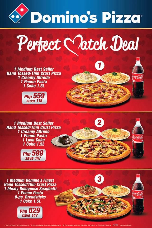 Dominos delivery deals