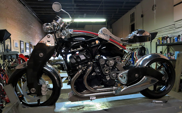 Bienville Legacy Motorcycle in Bienville Studios New Orleans