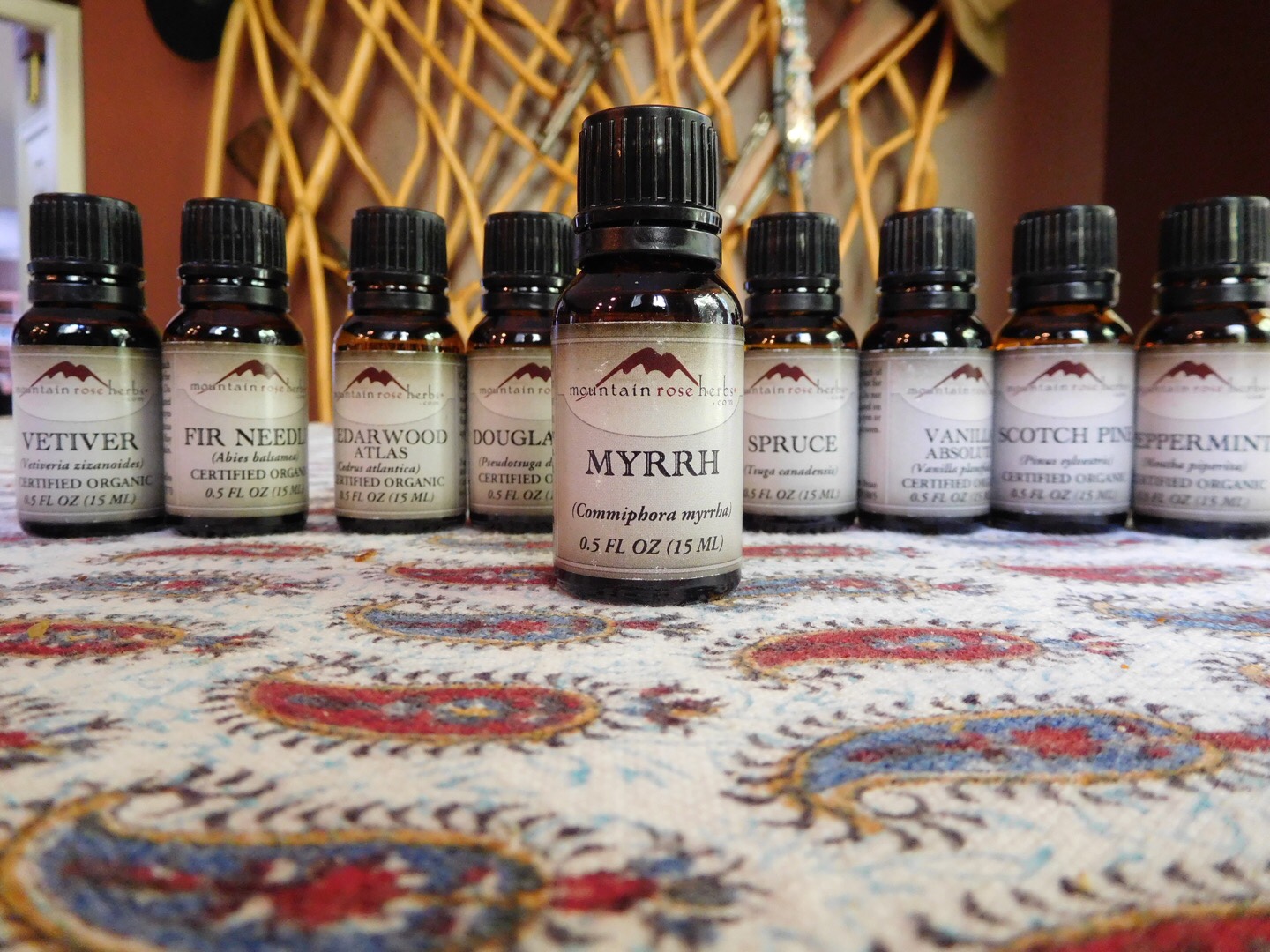 My Recent Essential Oil Order From Mountain Rose Herbs
