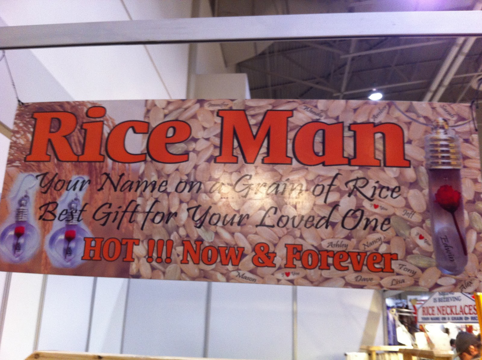 Sweet on You Rice Writing