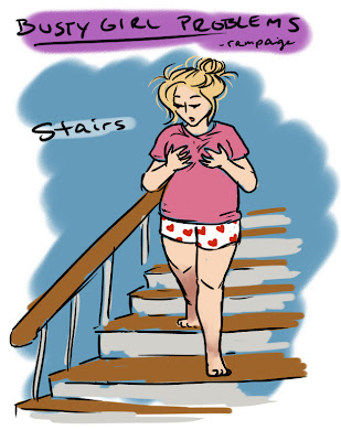 Busty Girl Problems Busty+girl+problems+staircase