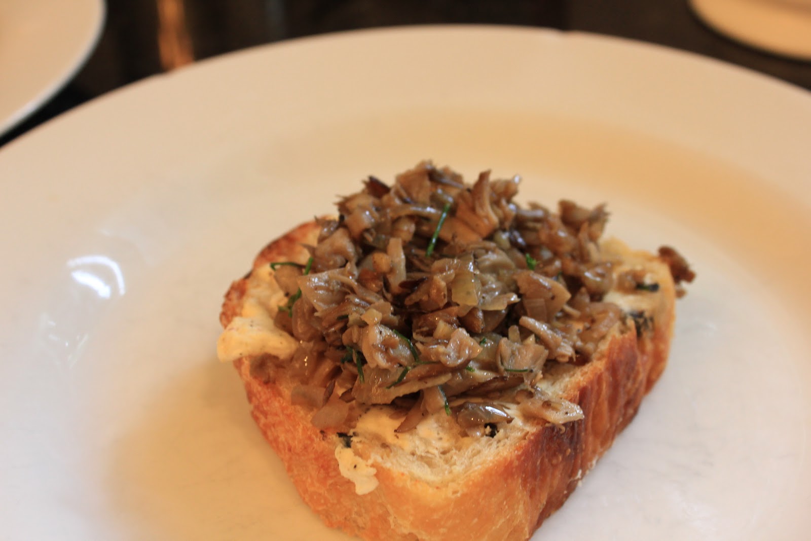 Westhampton DIY OpenFaced Maitake Mushroom Sandwich