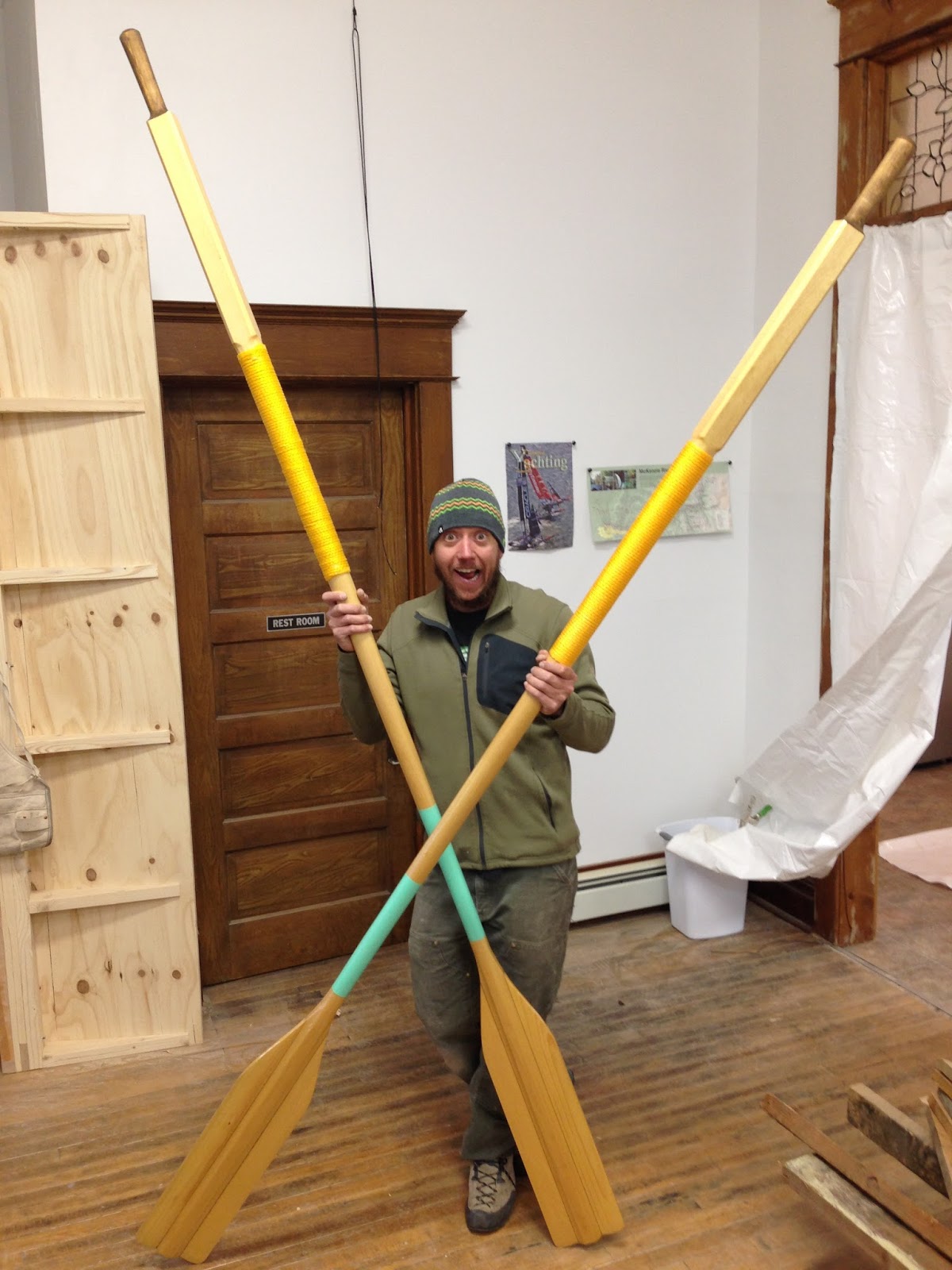 Shoeless Musings Oars