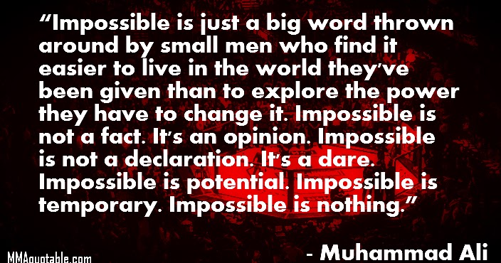 Motivational Quotes with Pictures (many MMA & UFC): Motivational Quote