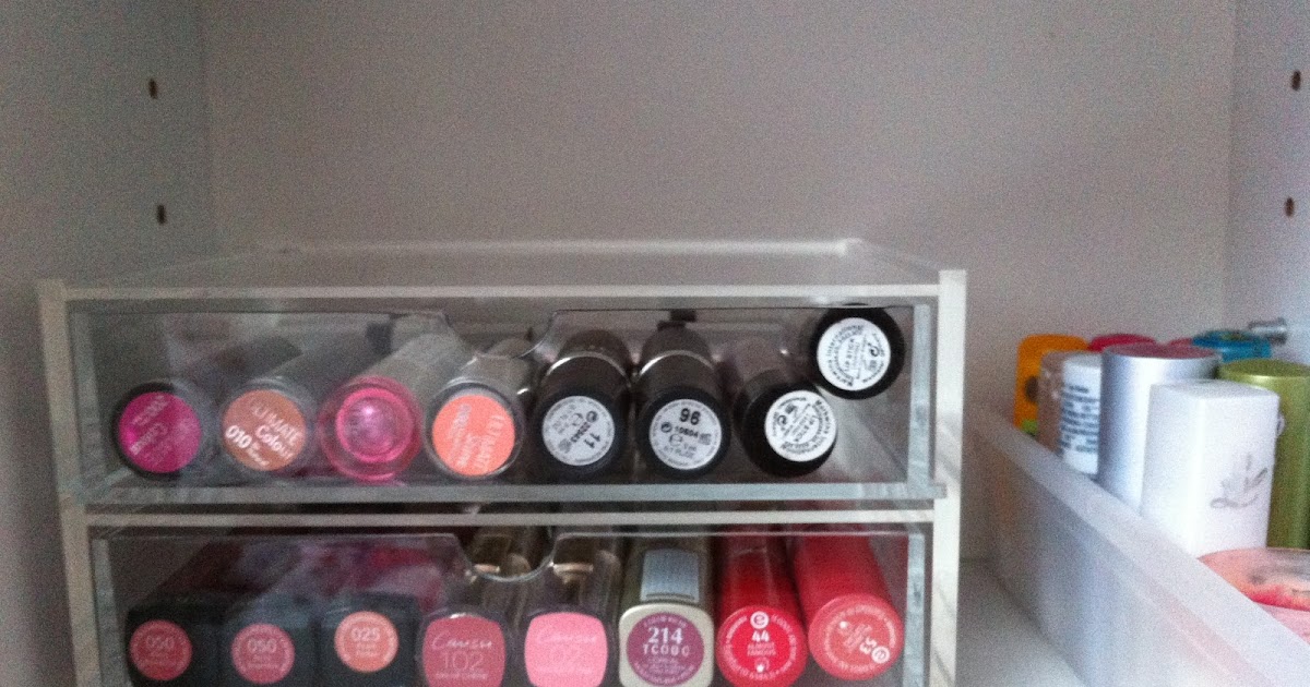 viktorias secrets: kosmetikaufbewahrung.