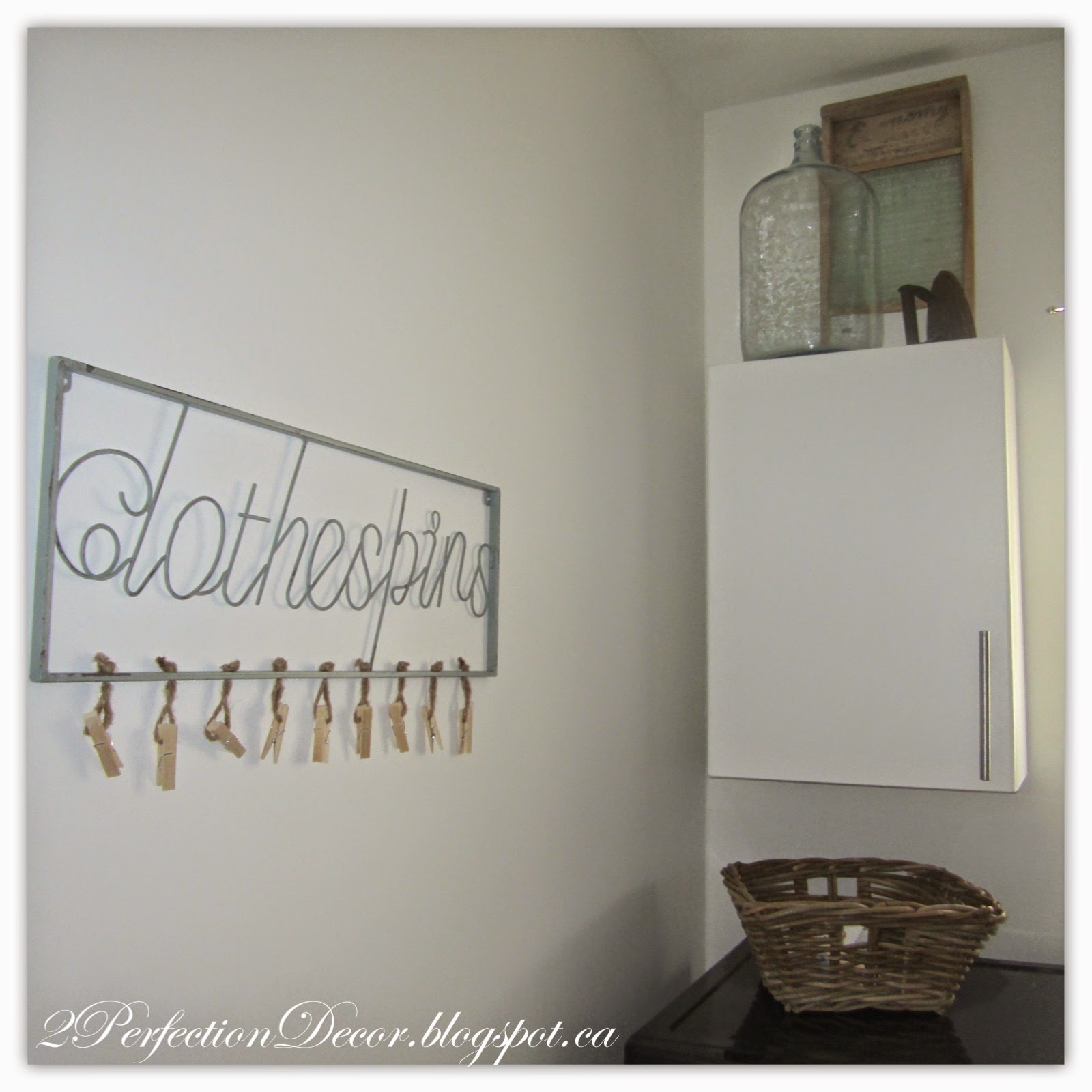 2Perfection Decor New Laundry Chalkboard Wall