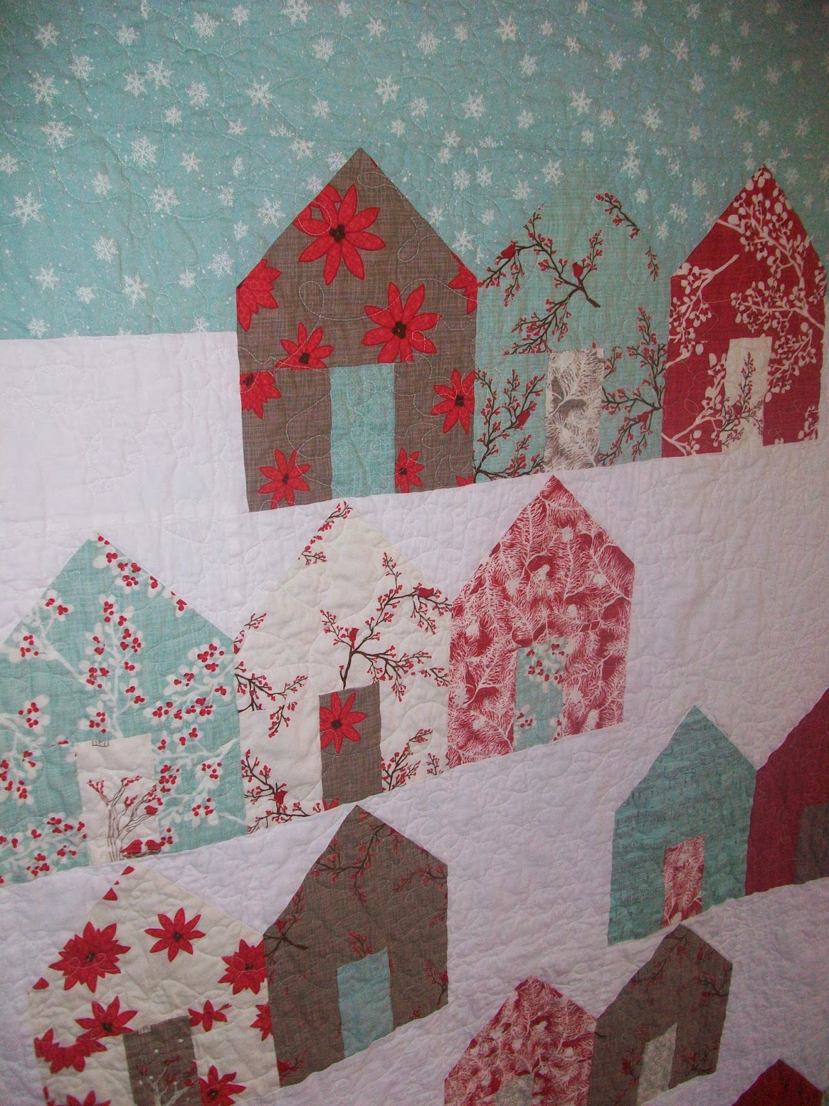 Grace and Love {a craft blog} My Winter Quilt