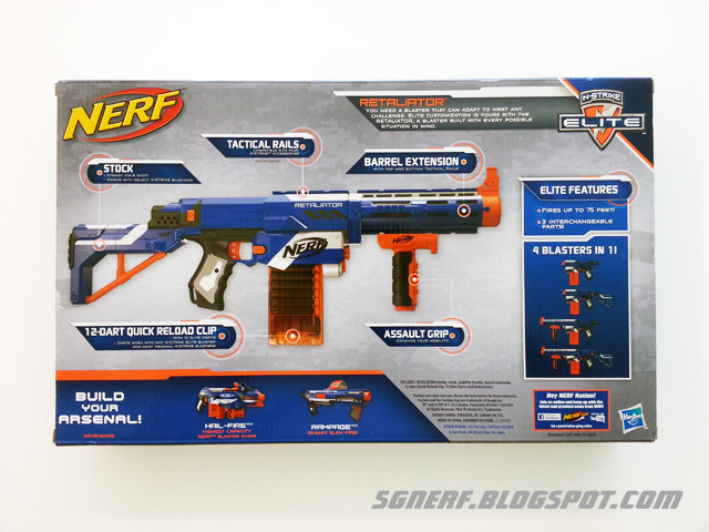 NERF N-Strike Custom Sniper Longstike CS-6 Rifle Blaster Jolt Extras Dart  Foam