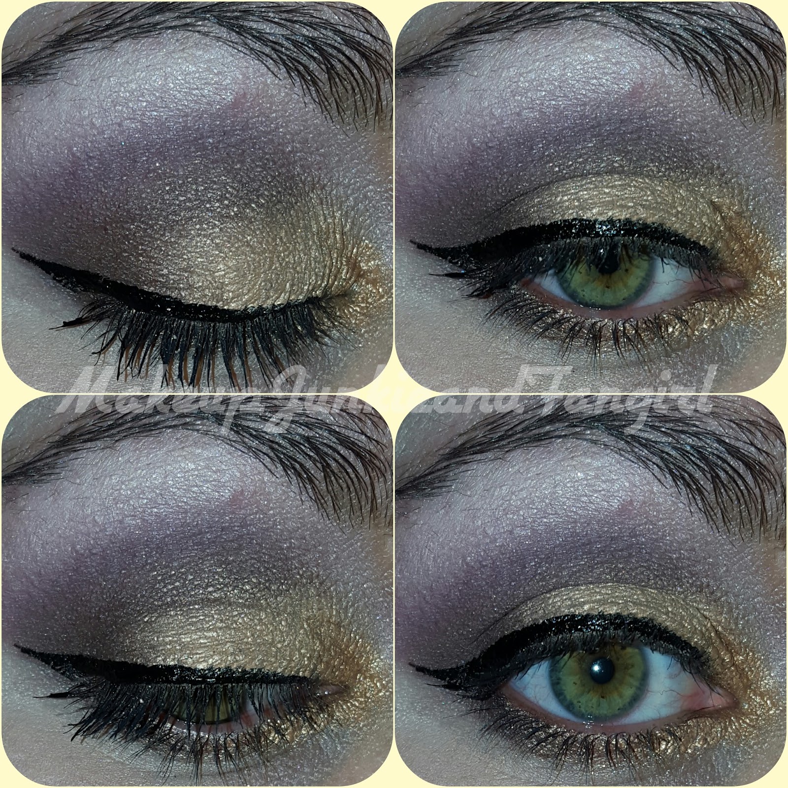 Makeup Junkie and Fangirl Second eye look Cinderella Ready for the Ball Eyeshadow Palette