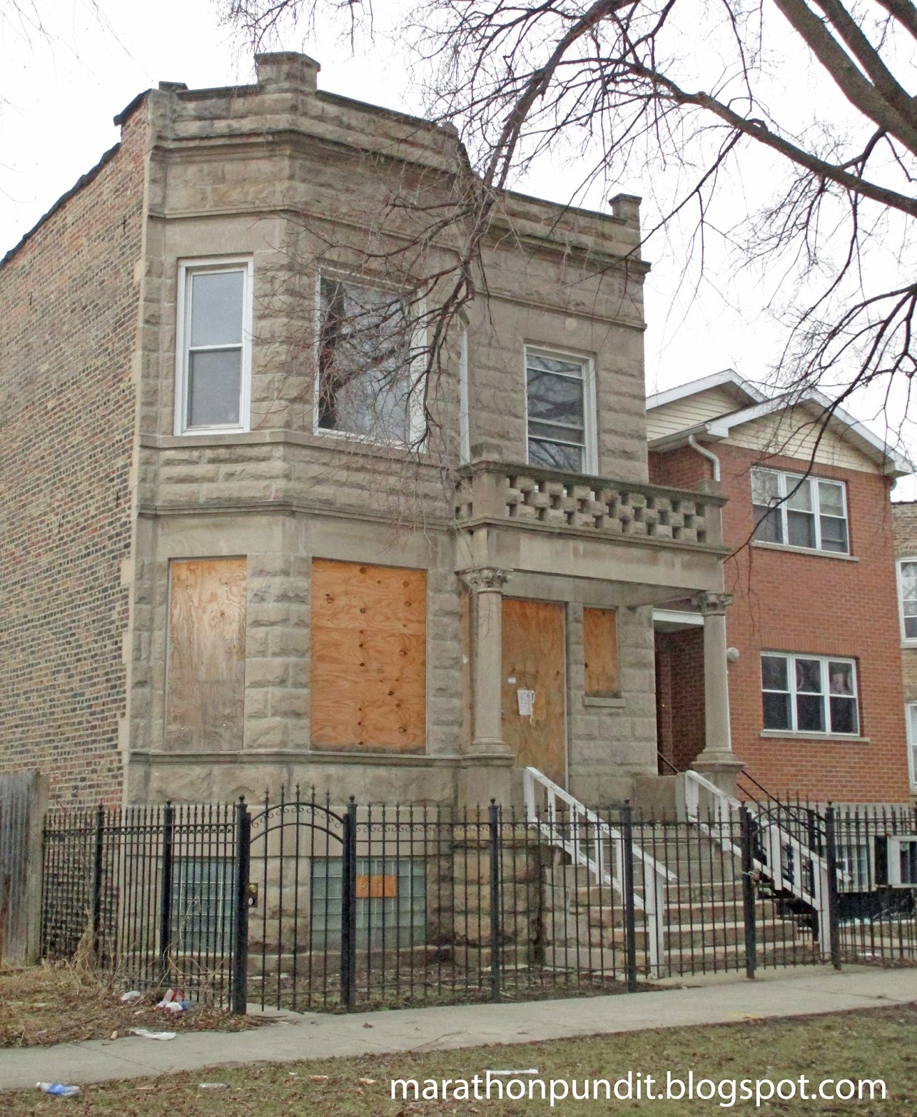 Marathon Pundit (Photos) Abandoned homes in Chicago's violent North