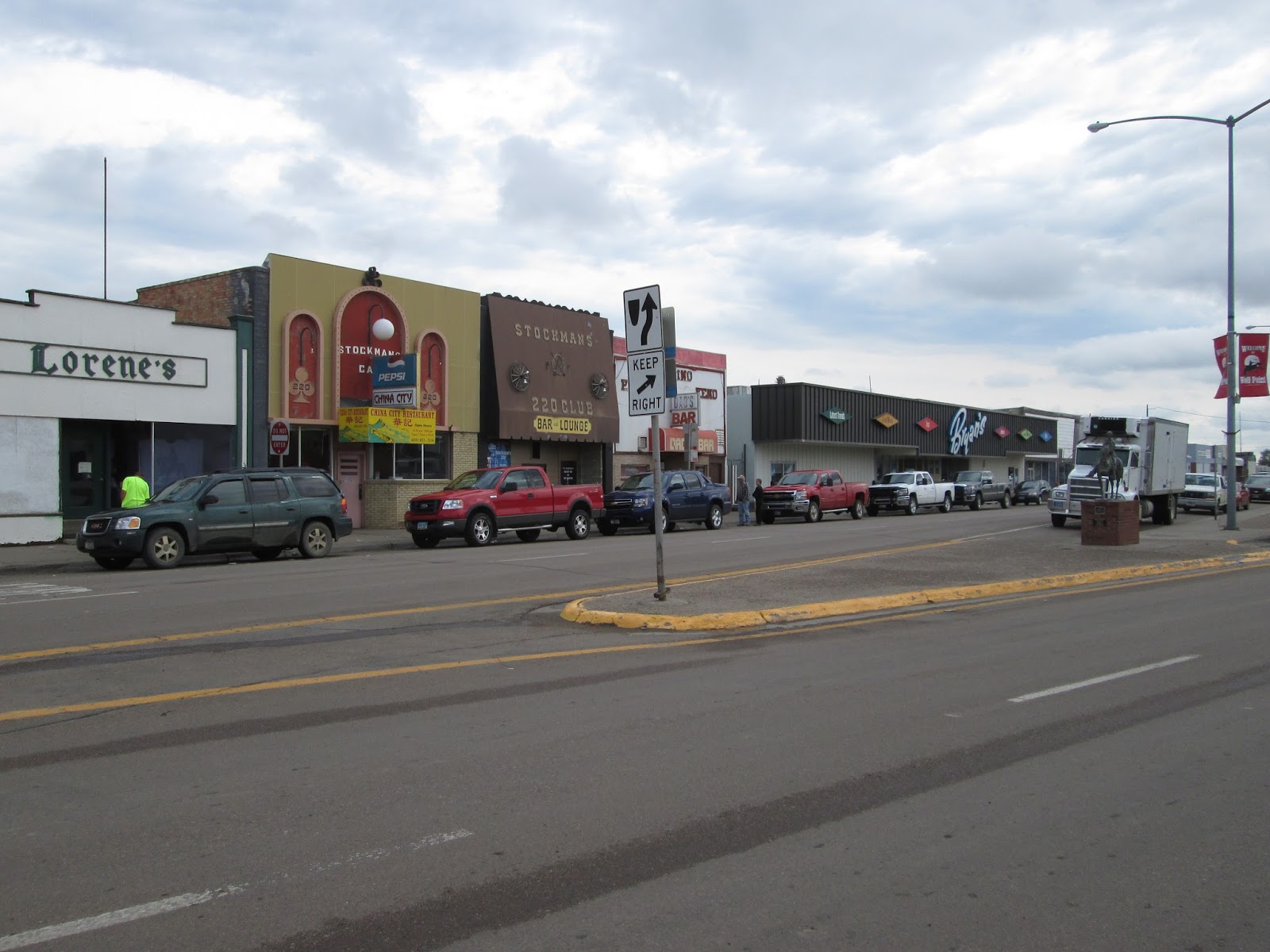 Berkeley to Newfoundland 2013 Day 49morning meltdown, Wolf Point to