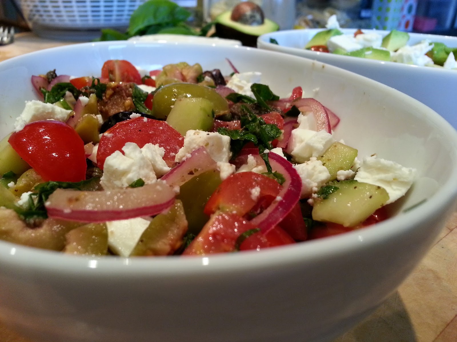 Slimming World Delights Greek Salad