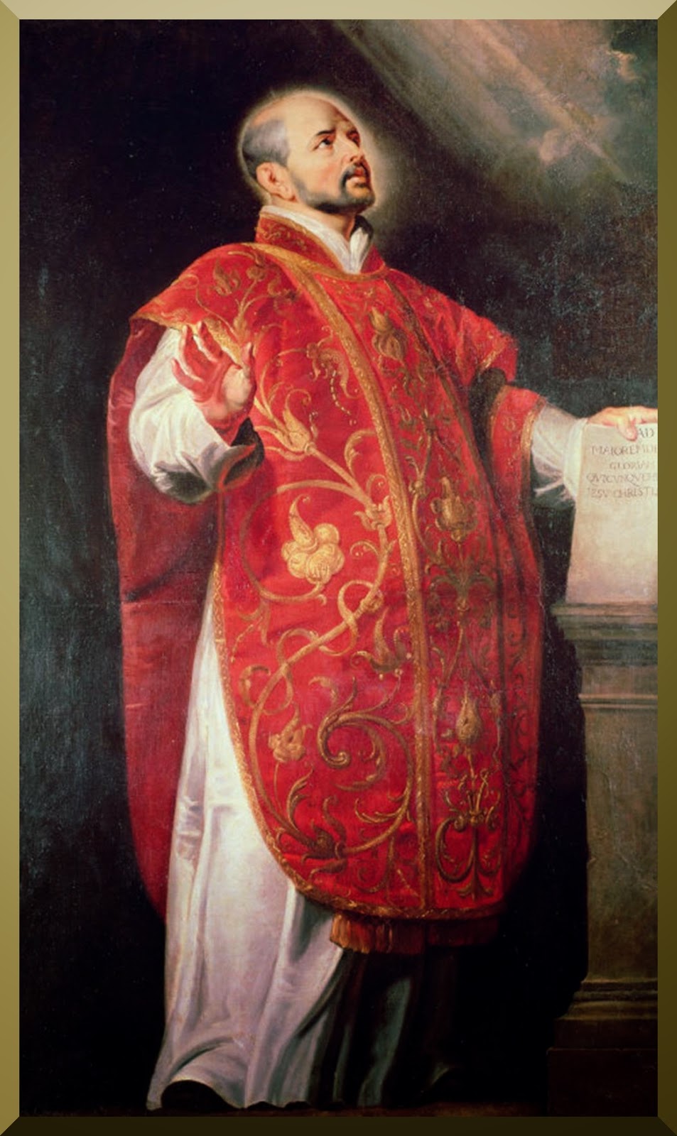 Saints of the Faith Saint Ignatius of Loyola