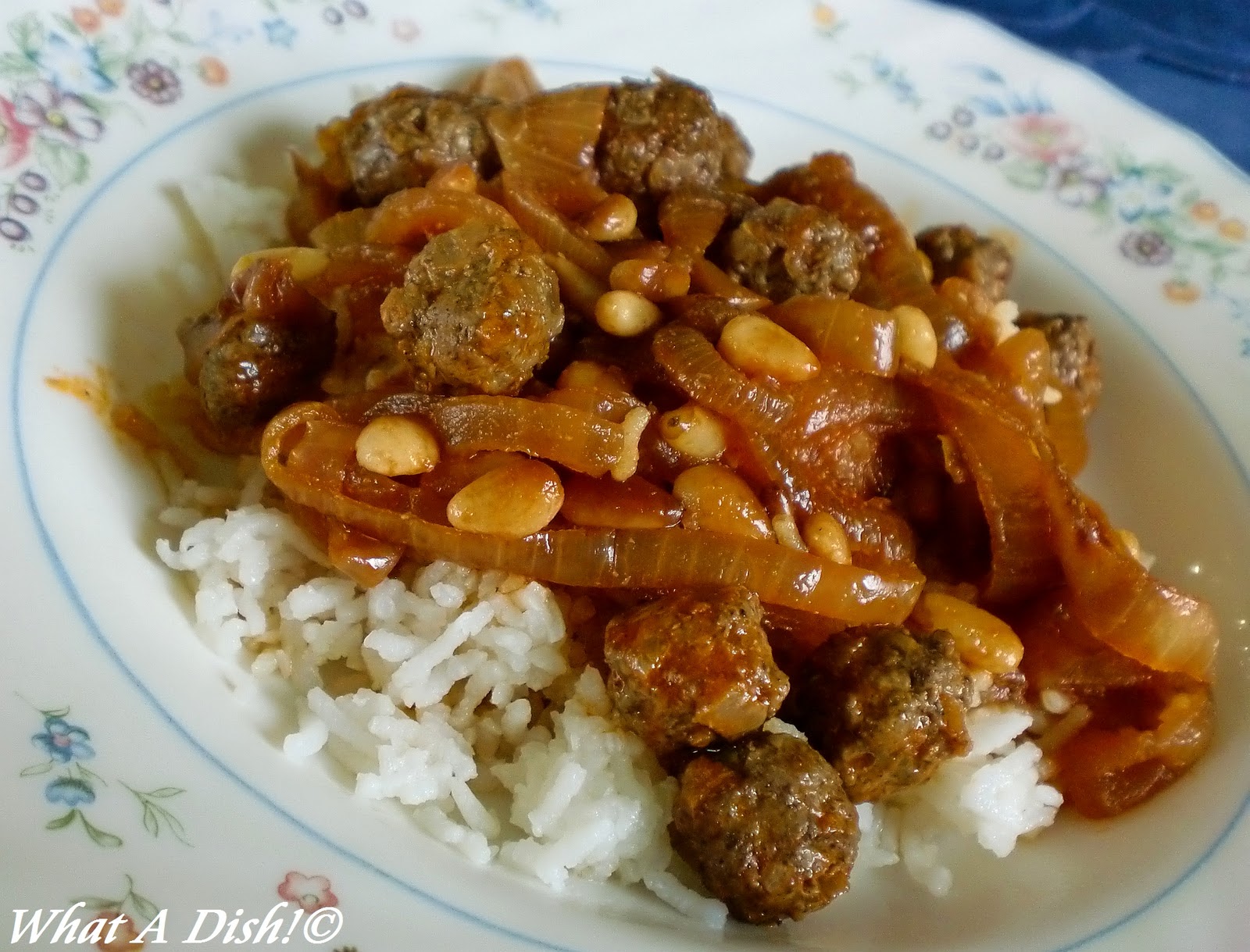 What A Dish! Lebanese Meatballs (Dawood Basha)