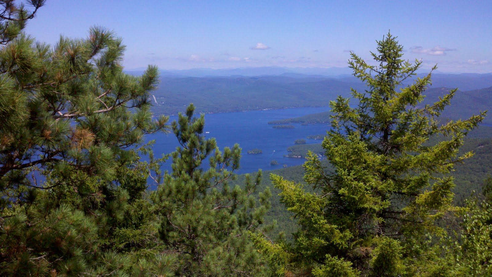 Off on Adventure Buck Mountain Lake NY 7/24/2011