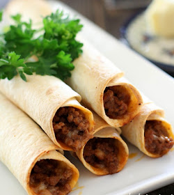 oven baked beef taquitos