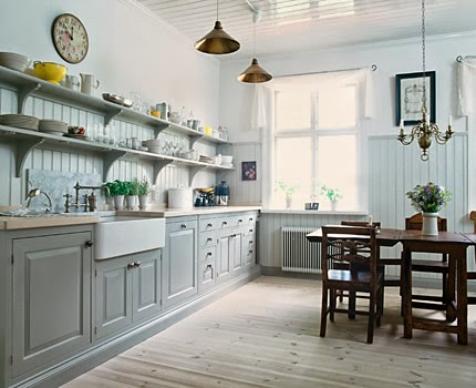 Кухня в скандинавски стил