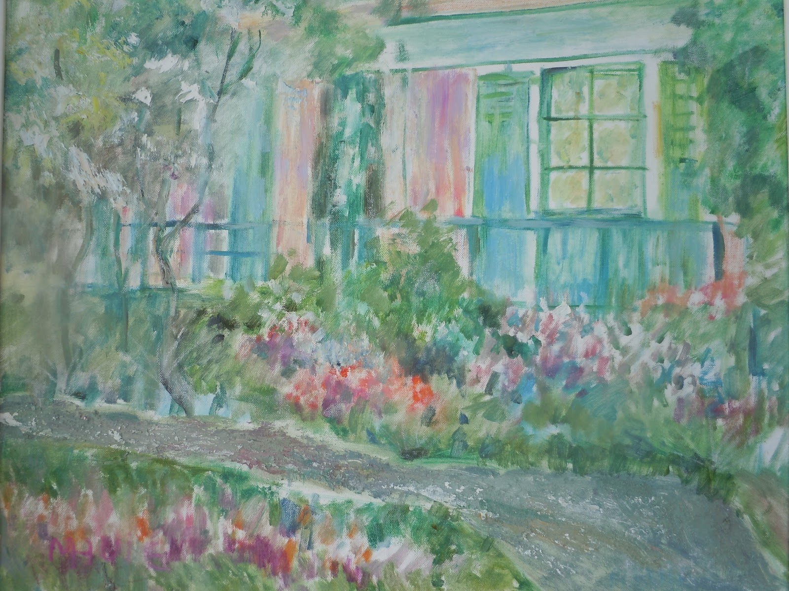 An Art Historical Impression: Monet's Palette in Paintings by Mildred