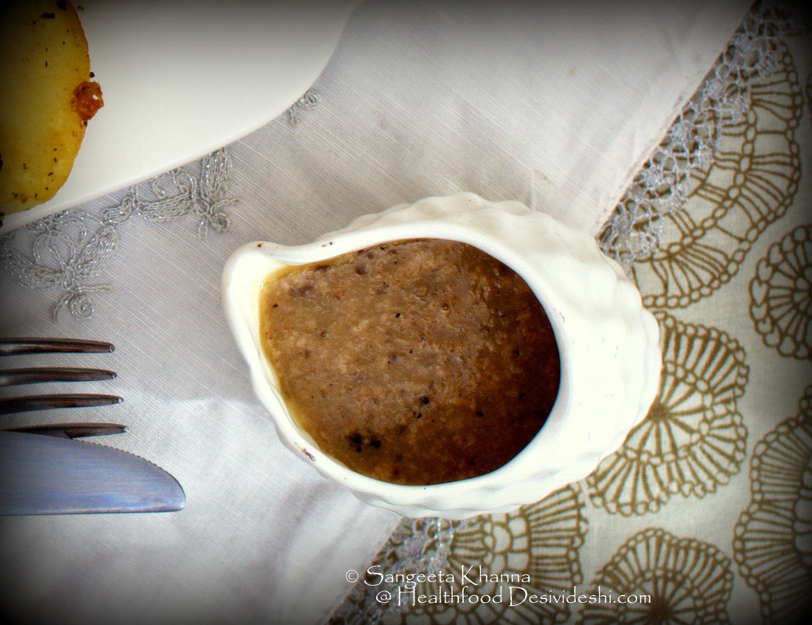 pan grilled chicken with mushroom brown sauce recipe of mushroom