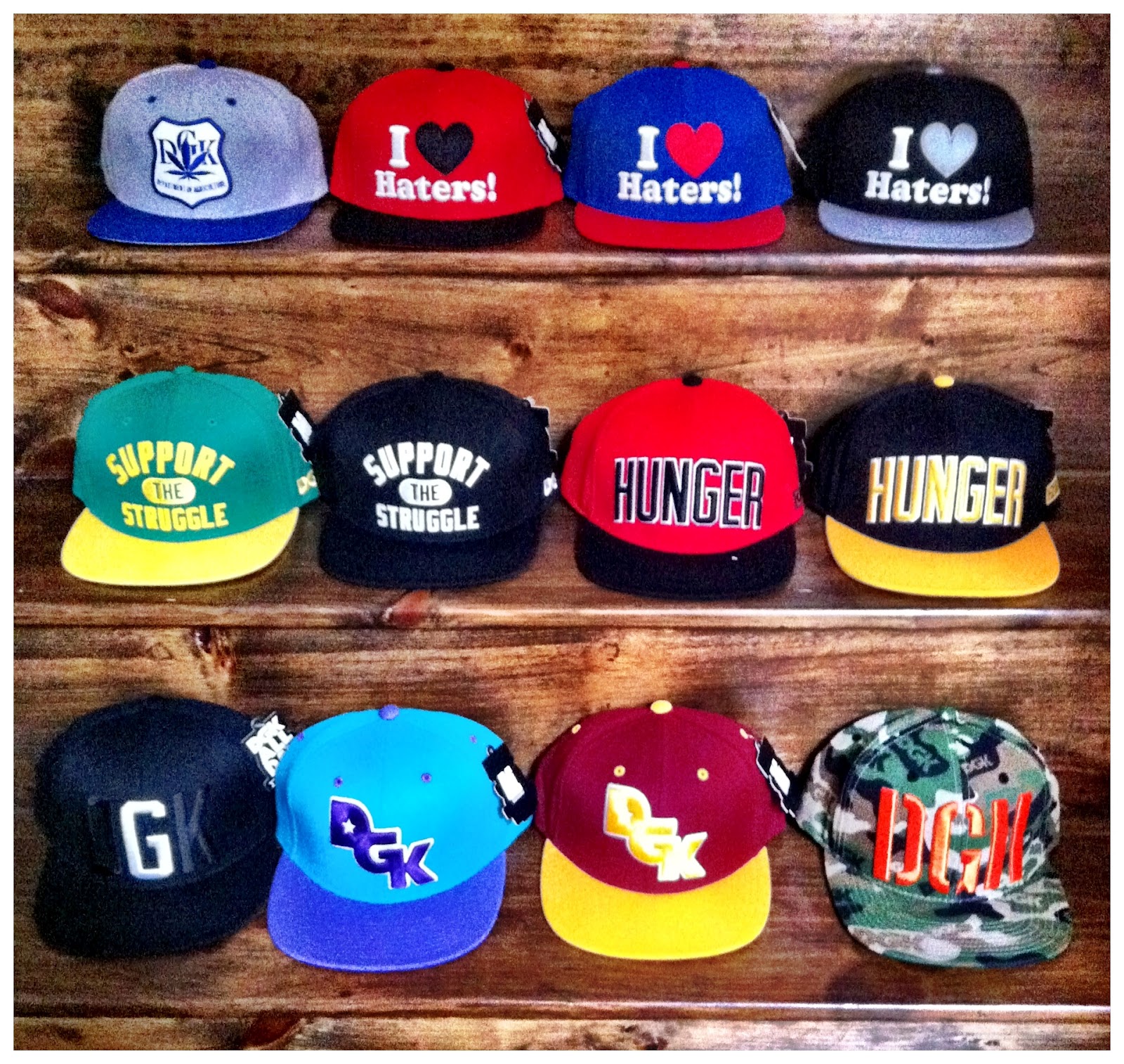 RELIEF SKATE SUPPLY NEW DGK HATS