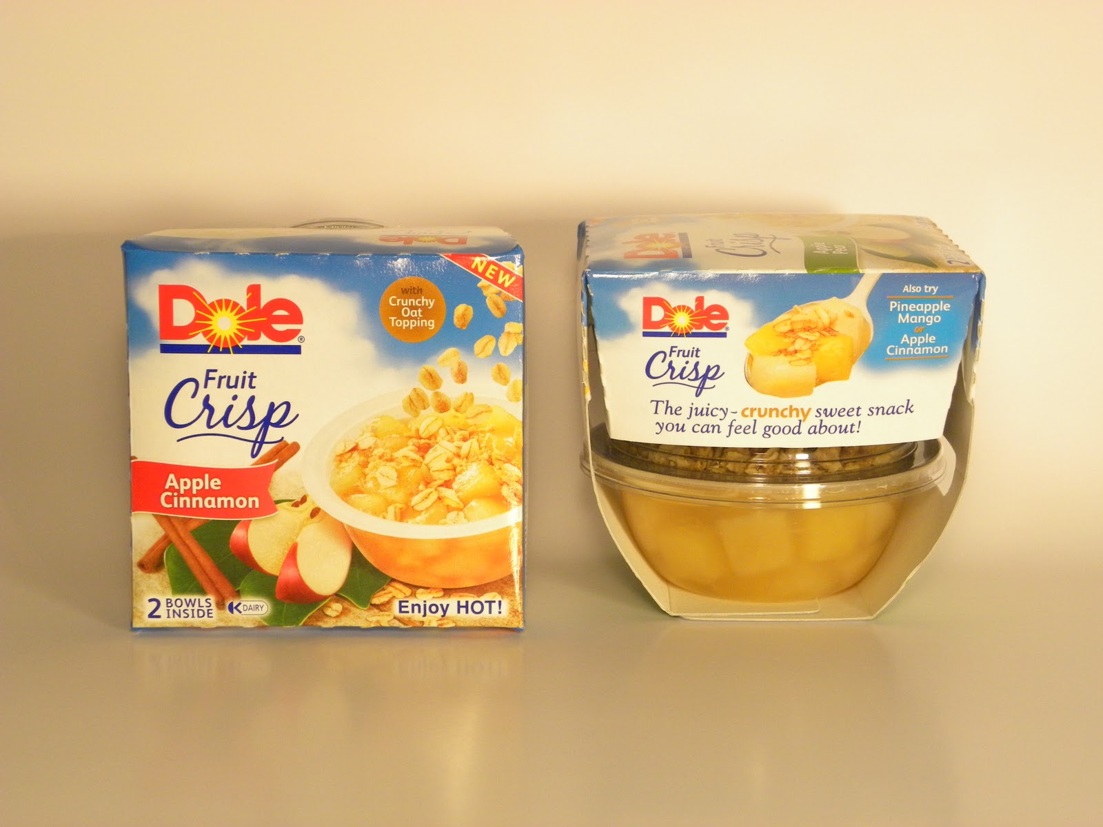 Growth Thoughts New Product Review of Dole Fruit Crisp