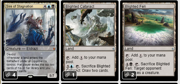 magic the gathering adventures standard blue black baby eldrazi blue black flyers modern magic the gathering