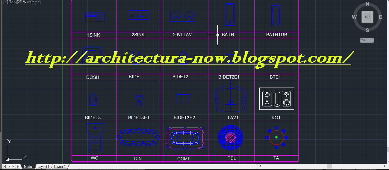 Group blocks brushes bathrooms brushes bathrooms and kitchens AutoCAD