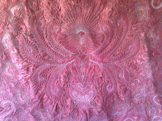 Dyed wholecloth quilt