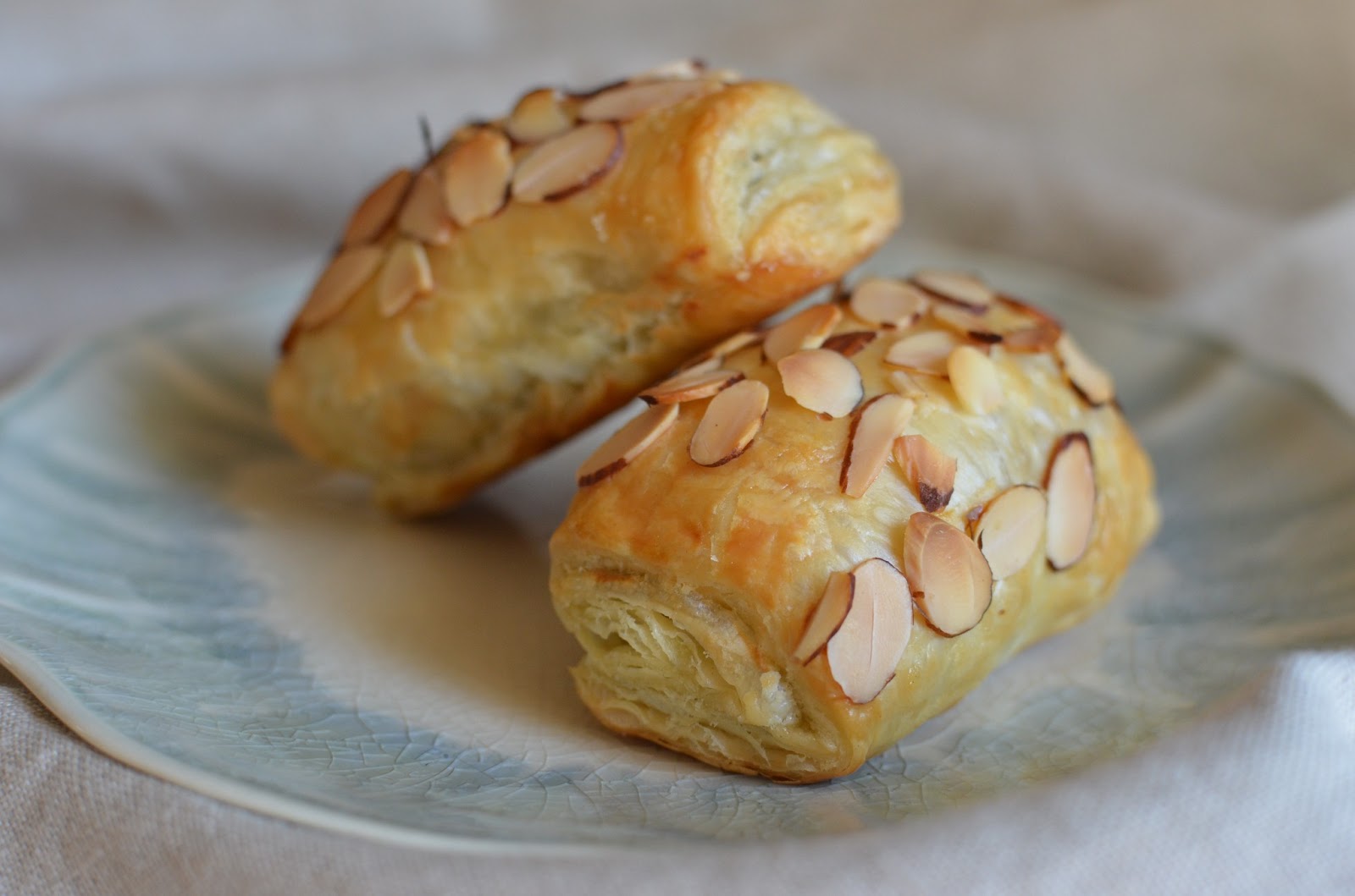 Playing with Flour Easy chocolatealmond croissants