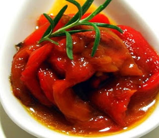 Pimientos asados recetas