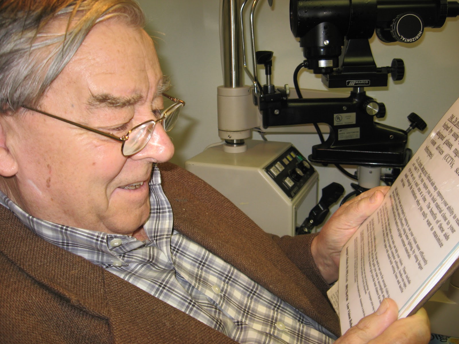 Low Vision Eyeglasses Prismatic Eyeglasses for