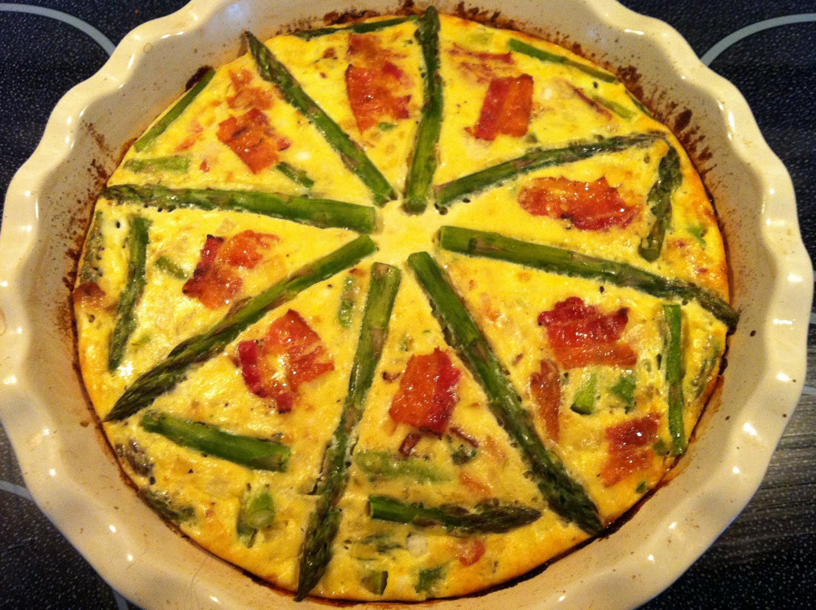 Recipe Recycle AsparagusBacon Quiche with no Crust