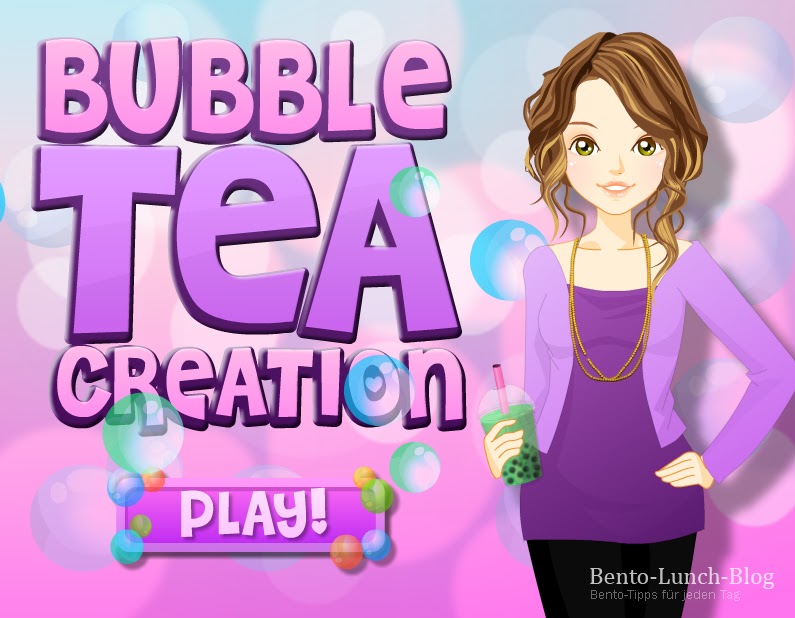 Bento Lunch Blog FlashGame Bubble Tea Creator