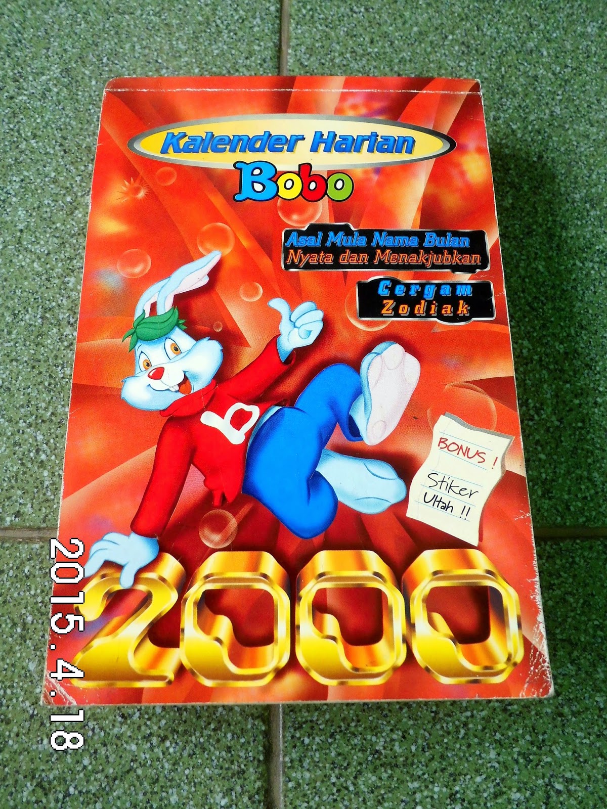 Toko Buku Bekas Online Paksrimo 2: Kalender Harian Bobo tahun 2000 - SOLD