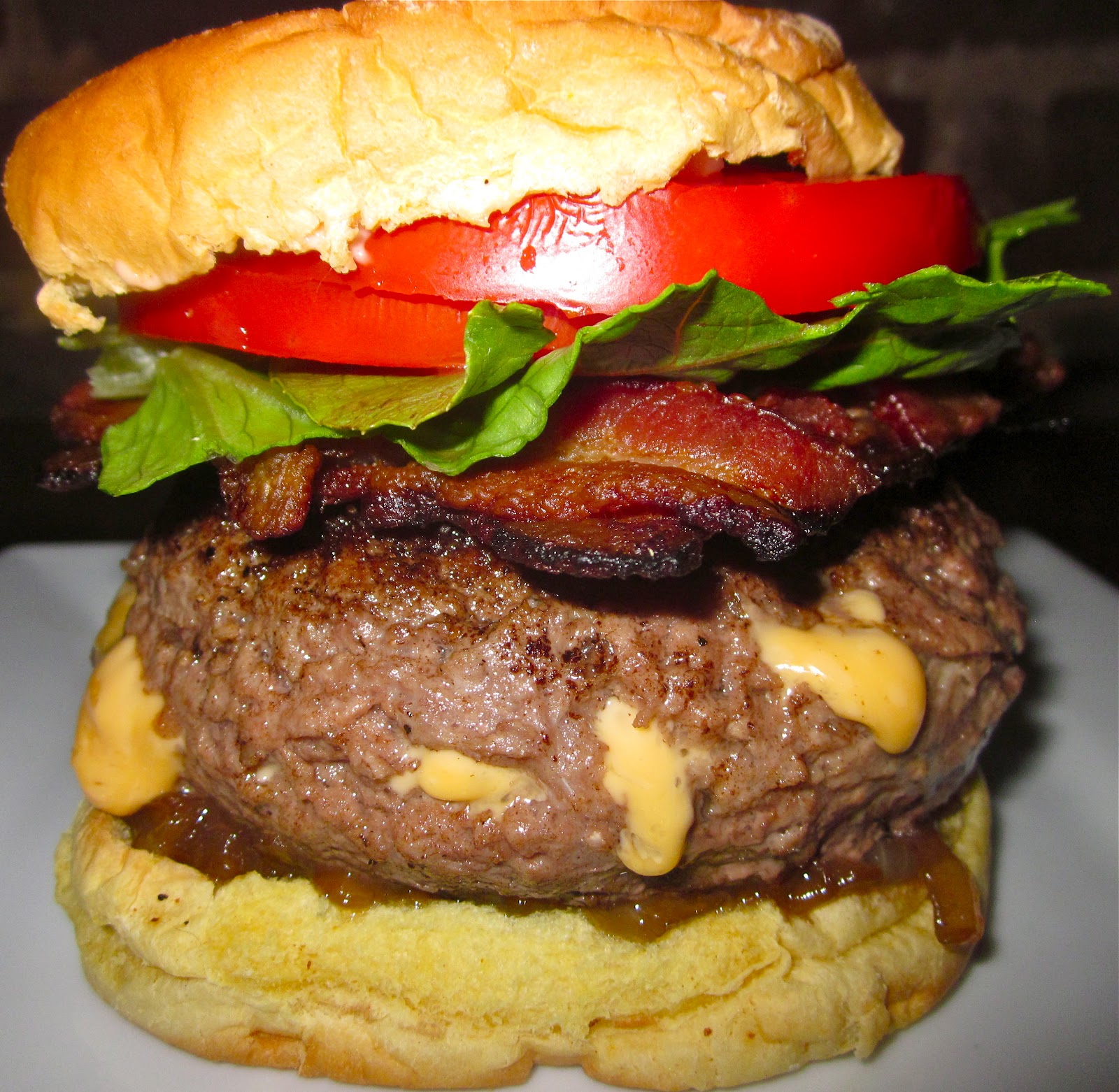 Haute + Heirloom Mac n' Cheese Stuffed Burgers with CocaCola