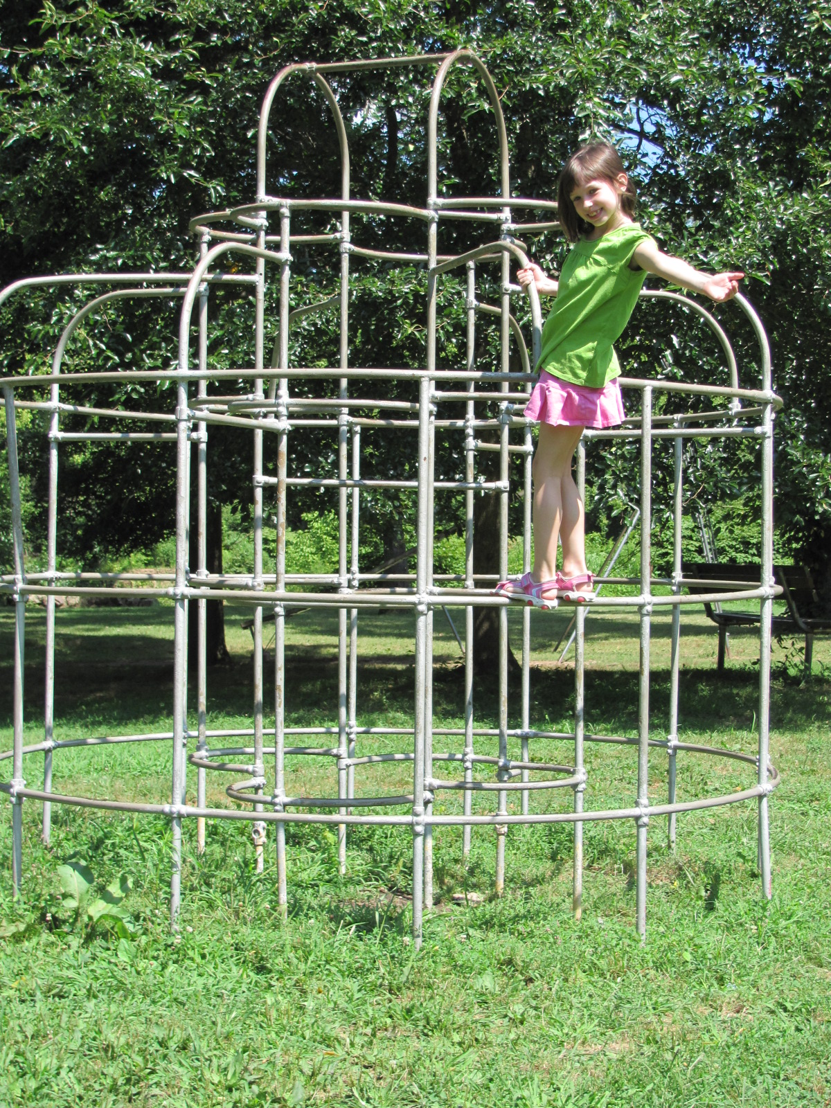 Bucks County Folk Art A Vintage Playground and Fairy Walk