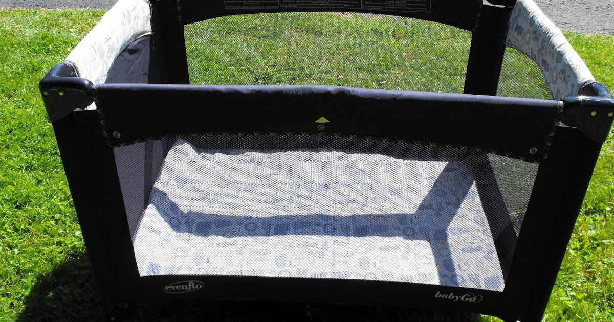 TagSaleMama Evenflo BabyGo 15 Used Evenflo “BabyGo” Pack n Play. Folds up compactly for