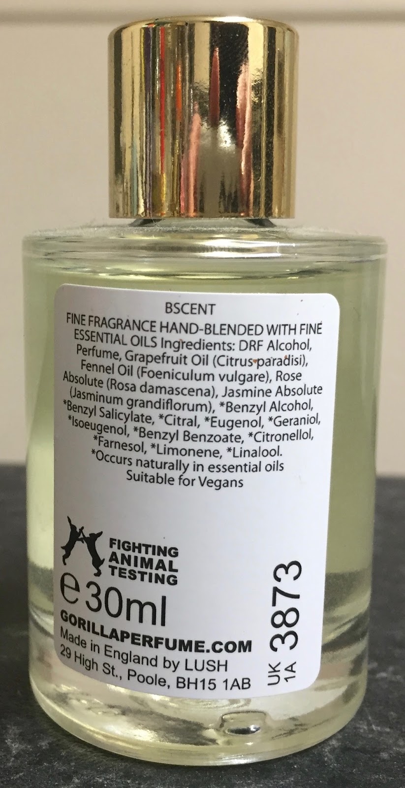 All Things Lush UK: B Scent Liquid Perfume