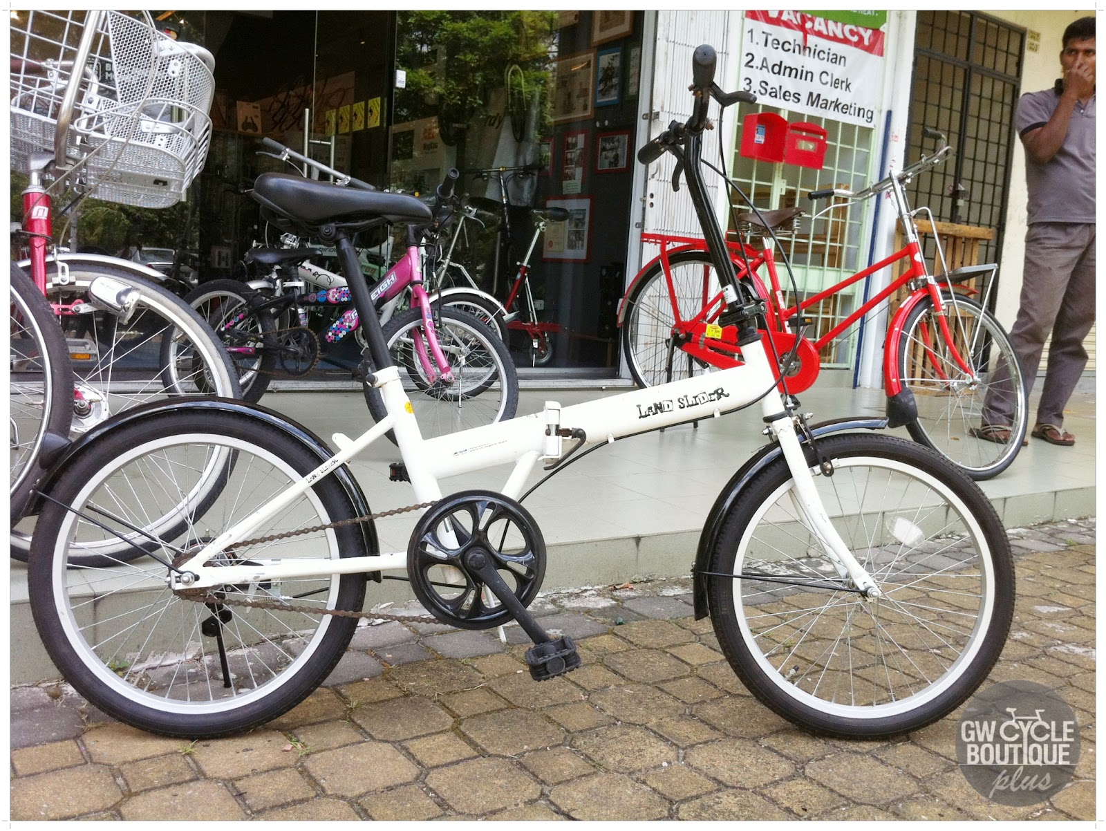 preloved folding bike