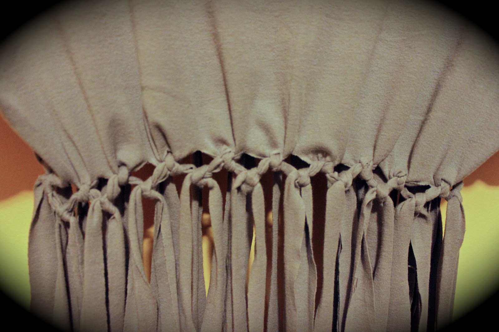 Do It Yourself. Do It Better. Knotted Fringe Tee