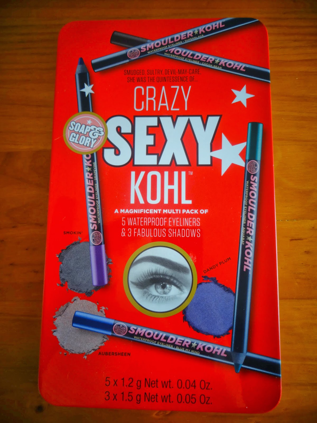 Soap & Glory Crazy Sexy Kohl Review 1
